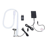 LED Eyelash Lamp Gooseneck Free Bending UV LED Light Eyelash Extension System for Home 100240V EU V1294-YM0901-3119240064912