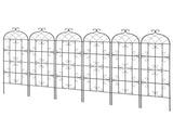4 Packs Metal Garden Trellis for Climbing Plant Support 71x20 in Rustproof V952-HPJHX6JTH71WWTFZ4V0