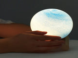 Innovative Colorful Remote Control Night Light Dimming Bedside Glass Decorative Planet Table V1294-YM0901-3119240071011