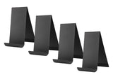 4PCS Brochure Holder Black Vertical Metal Carbon Steel Brochure Display Stand for Stores Trade Fairs V1294-YM0901-3117250041511