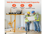 3353mm Drywall Lift, Heavy-Duty 68 kg Sheetrock Hoist with Adjustable Telescoping Arm, Lockable V952-SPSJJHS95FT1QDU00001V0