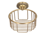 Brass Antique Toilet Roll Holder Punch Free Stable Wall Mount Paper Towel Rack for Bathroom V1294-YM0626-3112220089411