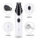 Pet Nail Grinder Dog Cat Electric Trimmer Rechargeable Clipper Claw Filer N8 V238-SUPDZ-33161983164496