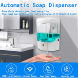 Automatic Hand Soap 700Ml Wall Mounted Soap Touchless Hand Sanitizer Shampoo V1188-MS-227-2460