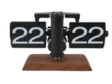Retro Digital Flip Down Clock Mechanical Battery Powered Flip Desk Clock for Home Office Decor 24 V1294-YM0901-3115250023712