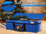 2 Pack 261 L Extra Large Storage Bags with Visible Window, XXL Heavy-Duty Moving Bags For Storage, V1189-LC-AMZ-00261