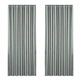 Artiss 2X Blockout Curtains Eyelet 240x230cm Grey Shine BC-SHINE-240X230-GY