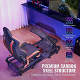 VEVOR Heavy Duty Racing Wheel Stand for Logitech G923/G920/G29 Max Load 330LBS V952-ZXZCDHBKZDXK14XHAV0