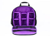 Professional waterproof DSLR camera backpack - Suitable for outdoor photography - Purple V1188-MS101-00834-1