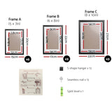 Artiss Photo Frames Art Holder 11PCS 5x7" 6x8" 8x10" Black PFS-11F-BK