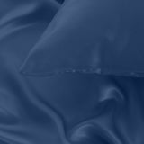 Pure Silk Pillow Case by Royal Comfort-Navy ABM-204837