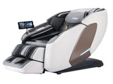 Livemor Prestige 4D Dual Mechanism Massage Chair, Full Body Zero Gravity Recliner with Extended SL FBMC-2GEAR-WHGY