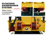 BAUMR-AG 185kg Reversible Vibratory Plate Compactor, Commercial 9HP 270cc, 500x700mm, Wheel Kit, for V219-COMPLTBMR95A