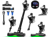Cordless Vacuum Cleaner, 55Kpa/55Mins Vacuum Cleaners for Home. Self-Standing Stick Vacuum with V1313-AU-H28B-1