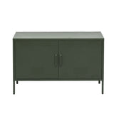 Artiss Buffet Sideboard Metal Cabinet - BASE Green AI-LOCKER-LD-GN