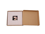 Photo Album 40 Pages Linen Cover Hardcover Reusable Sticky Stamp Collection Book Family Photos V1263-JX-2612