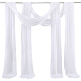Wedding Arch Chiffon Fabric Drapery Wedding Drapery Arch Decoration Wedding Decor V1294-YM0512-221102YF34-2