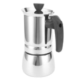 Stainless Steel Moka Pot Portable Coffee Maker Brewing Coffee Machine for Home Office4 Cups 200ml V1294-YM0721-3118210098911