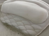 Bathtub Spa Pillow Bath Pillows for tub, with Non-Slip 6 Large Strong Suction Cups, Free Machine V1192-AZ-W-15856