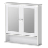 Levede Bathroom Mirror Cabinet Storage Cupboard Shelf BATH1010-WH-AU