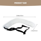 White Polyester Cosplay Tail Decorative Furry Accessory Perfect for Parties and Family Gatherings V1370-AZ4-17343