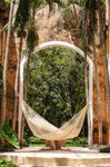 The out and about Mayan Legacy hammock Single Size in Marble colour V97-3MCREAM