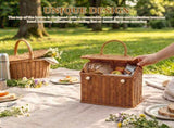 House Shaped Basket with Door, Comfortable to Carry Resists Moisture, Mold, Fading, and Cracking for V1366-AZ2-W-15573