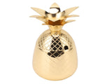 Cocktail Shaker Pineapple Shape Stainless Steel Polished Smooth Surface 500ml for Home Bar Gold V1294-YM0703-3118230139912