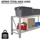 Centurion 2-Layer Work Bench 400kg - Grey BCH-2LY-GY