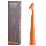 Portable LED Table Lamp 13.5" H Touch Control, 3 Brightness Levels, Rechargeable Desk Light for V1107-CS-GJTDC