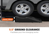 VEVOR Car Ramp, 1 Piece Low Profile Car Service Ramp, 20000 lbs/10 ton Loading Capacity, 5.5" Lift V952-Q2000055INCH1XYL3V0