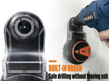 Multifunctional Laser Level with Dust Collection for Drilling, 360&deg Adjustable Suction Mount Base, V1341-ZY-HMQ8PAAW-BLACK