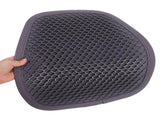 Car Lumbar Support Cushion Grey with Breathable Gel Honeycomb Backrest V1370-AZ4-14404