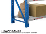 Centurion Standard 1 Bay 1.5M Wide Long-Span Garage Shelving 400kg LS-100