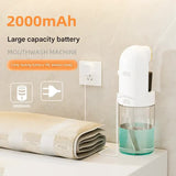 Smart Automatic Mouthwash Dispenser - 4 Adjustable Levels, LED Display, 2000mAh Battery & Magnetic V888-ELOSUNG25835