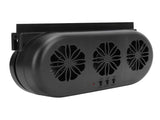 Solar Powered Car Exhaust Fan 5000RPM Air Circulation Vehicle Cooling Vent Fan with USB Interface V1294-YM0901-3113240150911
