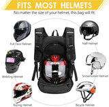 Motorcycle Backpack for Men, Waterproof Helmet Backpack with Reflective, Motorcycle Bag Helmet V1164-325747