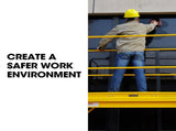 Baumr-AG Safety Guard Rail for Adjustable Mobile Scaffold V219-LDRSCFBMRAGDR