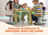 Kids Wobble Chair Active Chair with Sponge Cushion, Wobble Stool Improves Focus, Posture and Calm V952-PHZDZYJCKLSXJONR9V0