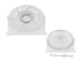 8in Air Circulation Fan Household Desktop Wall Mounted Fan for Home V1294-YM0901-3113210134811