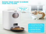 YES4PETS 4.5L Visible Automatic Digital Pet Dog Cat Feeder Food Bowl Dispenser V278-PF-122-FEEDER