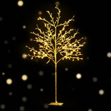 1.5M Christmas Tree 304 LED Jingle Jollys XM-TR-TWIG-150-WW