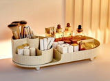 Rotating Makeup Organizer With Drawers, 360 Degree Cosmetic And Skincare Storage Box For Vanity Or V1237-ZY-807-016