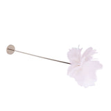 Ostrich Plume Floor Lamp Iron Art 61 Inch LED USB Stepless Dimmable Modern Decorative Standing Lamp V1294-YM0901-3119240098412