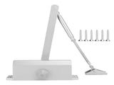 Medium Hydraulic Buffer Door Closer 180 Degrees Positioning Door Closer Decoration Supplies V1294-YM0901-3114200052011