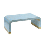 MOTHER OF PEARL MEDITERRANEAN BREEZE LOW PROFILE COFFEE TABLE V742-VC10
