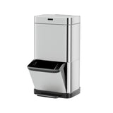 Devanti 70L Motion Sensor Bin Pedal Bins Automatic Siver SB-70L-S20-A