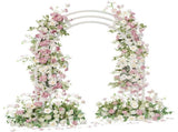 Metal Wedding Arch Garden Arbor Floral Stand Indoor/Outdoor V178-66791