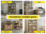 Giantz Garage Shelving 1.6X0.8m Warehouse Shelves Storage Rack Pallet Racking Yellow WR-E-8X16-YL