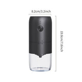 electric coffee grinder, Cliton coffee grinder, ceramic conical burr, portable coffee grinder, V1102-747-98719-BLK-SET